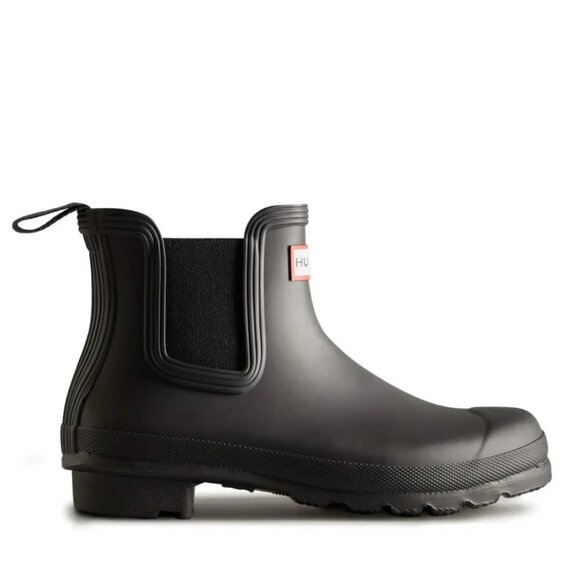 Hunter Women's Original Chelsea Boots in Black - Picture 1 of 4